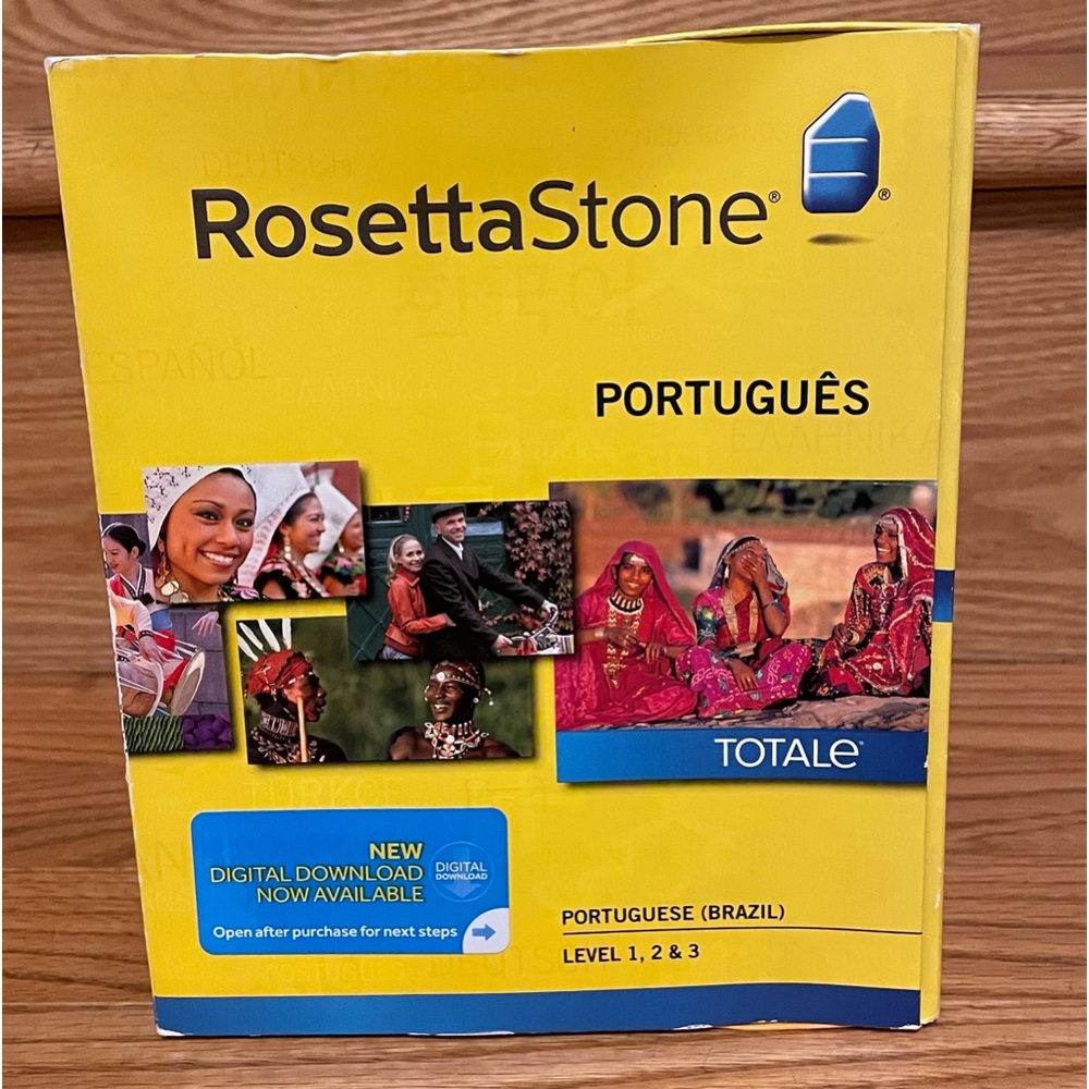 Rosetta Stone Portuguese (Brazil) Levels 1 , 2 , 3. Totale Version 4 Never Opend - Picture 2 of 10